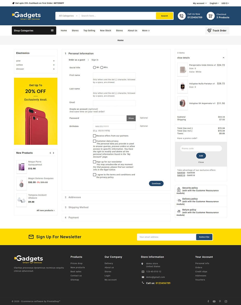 Gadgets Electronics - Multipurpose Responsive PrestaShop Theme - Image 8