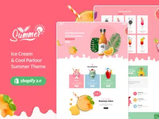Sommersäfte & Shakes - Shopify 2.0 Responsive Theme