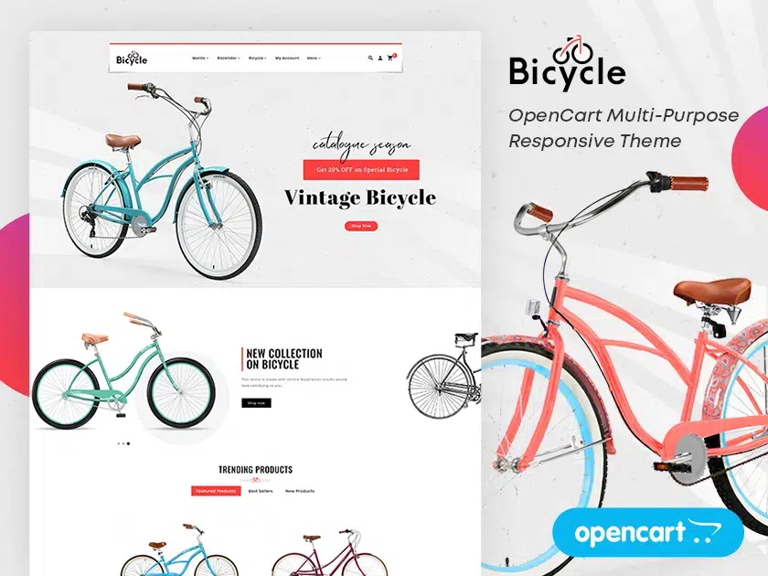 Fahrrad - Mehrzweck Responsive Opencart Theme