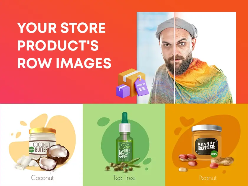 Immagini del prodotto pronto all'uso