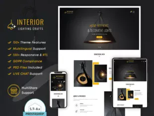 Interior Lighting - Modern PrestaShop Responsive Theme