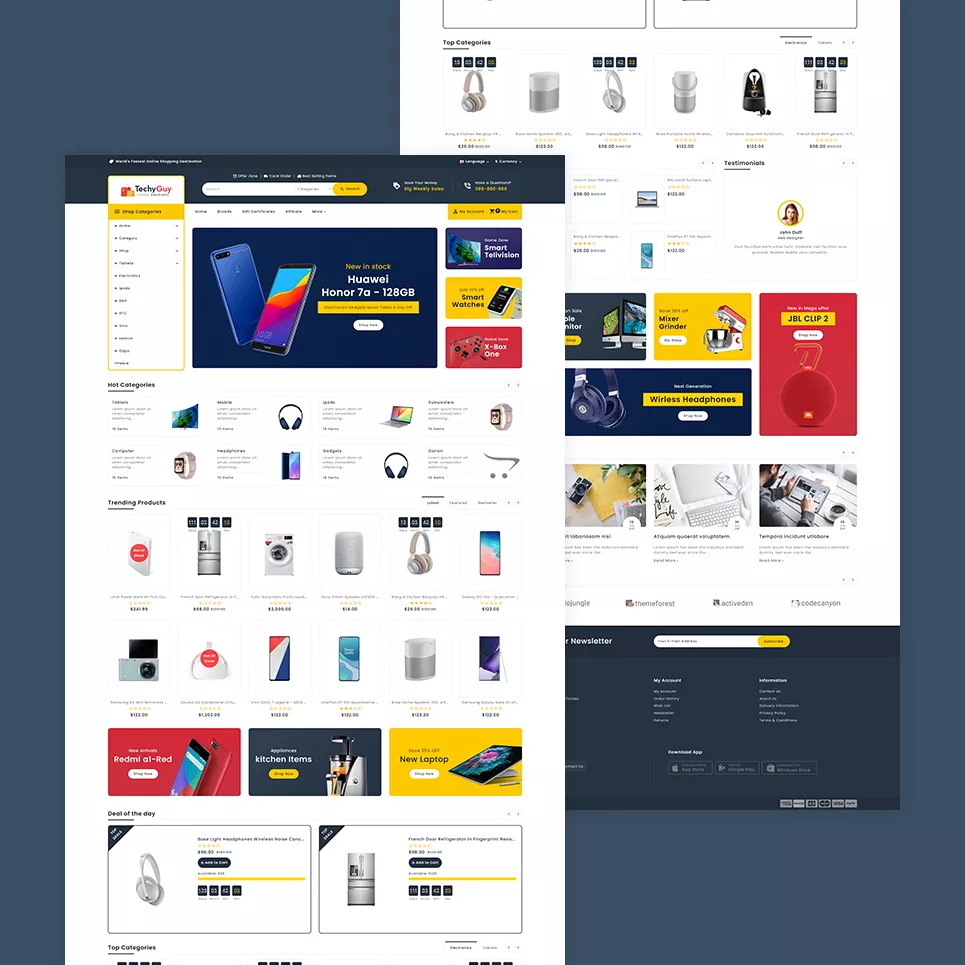 TechyGuy - Electronics and Computers Multipurpose OpenCart Responsive Theme TechyGuy - Electronics and Computers Multipurpose OpenCart Responsive Theme