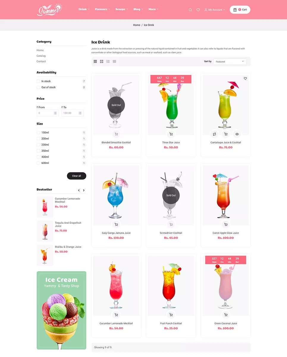 Crystal - Modern Jewelry & Imitation - PrestaShop Theme