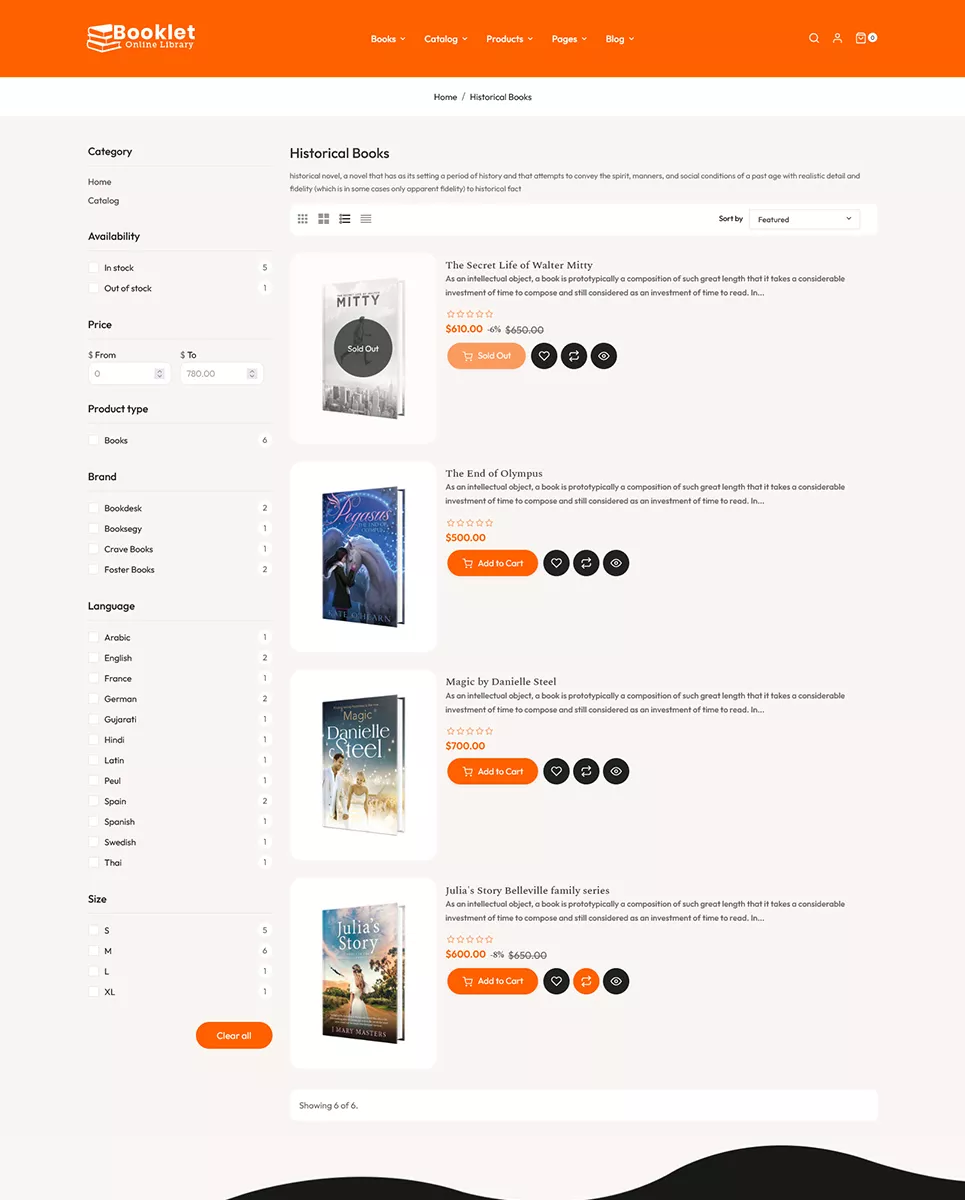 Booklet - Shopify OS2.0 Responsive Theme for Online Book Store