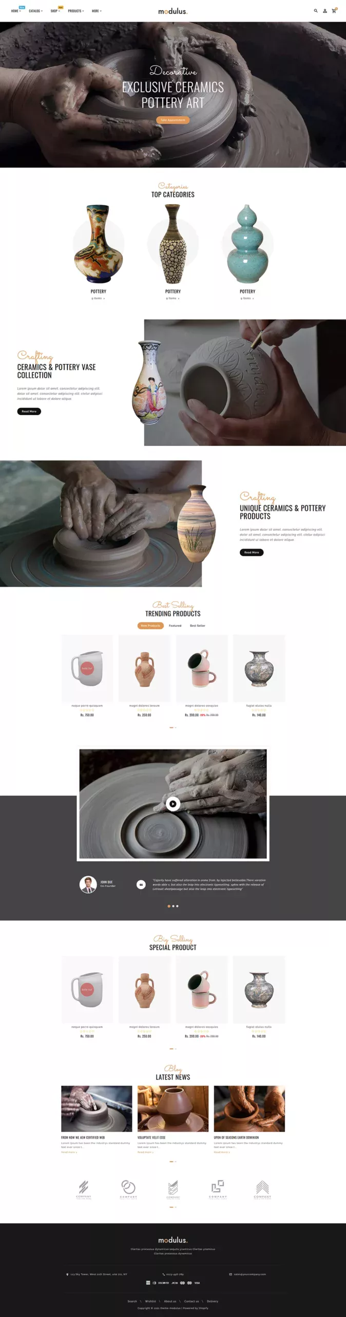 Modulus - Furniture & Interior Premium Shopify 2.0 Responsive Theme