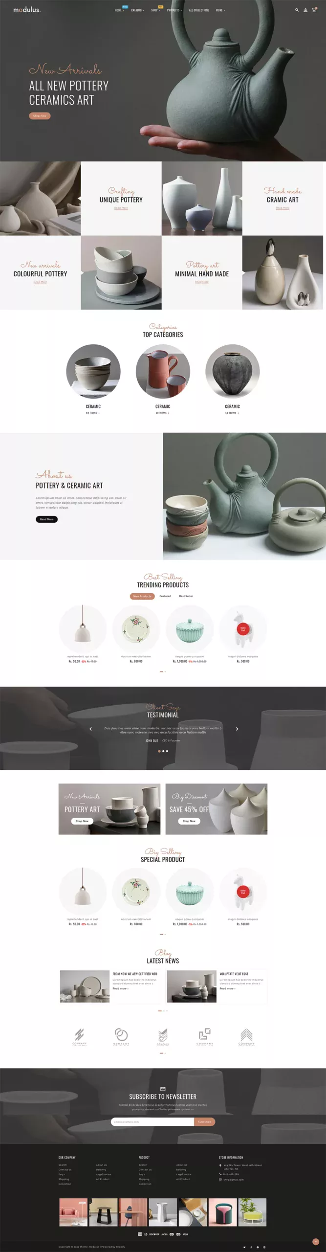 Modulus - Furniture & Interior Premium Shopify 2.0 Responsive Theme