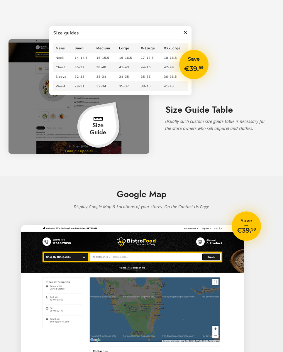 Bistro Food Delicious & Tasty - PrestaShop Responsive Theme
