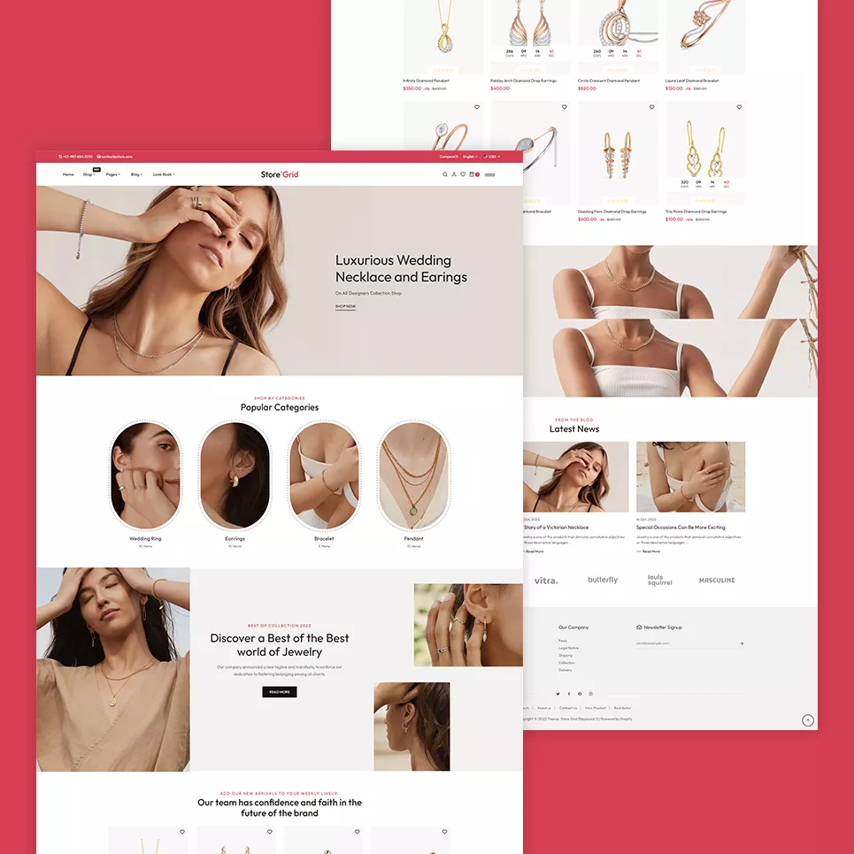 StoreGrid - Fashion & Accessory High level Shopify 2.0 Multi-purpose Theme