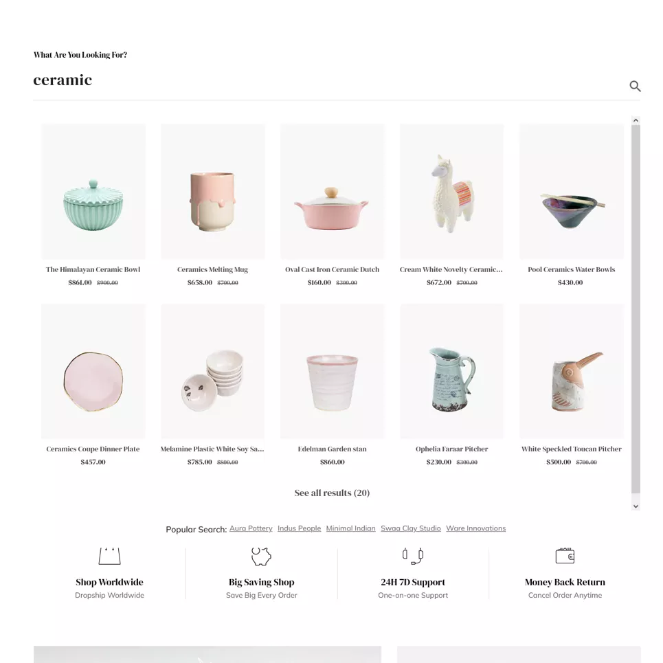 Earthen - Pottery and Ceramics Handmade - Shopify Theme