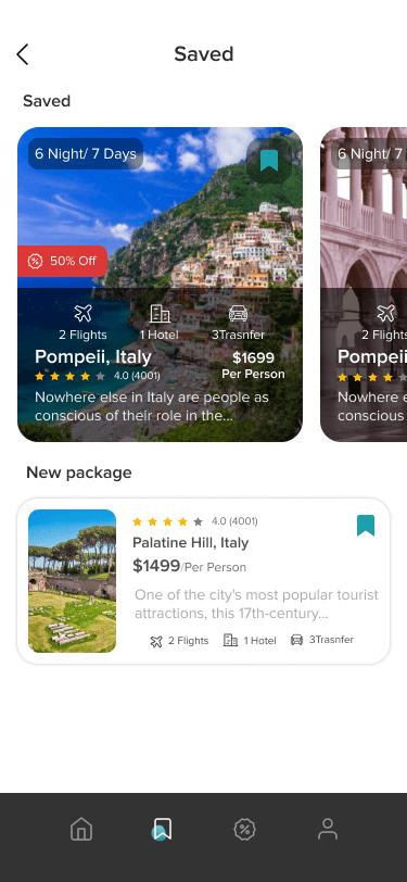 Travelio - Travel, Hotels, Flights Booking App UI Kit (Figma & Adobe Xd Template)