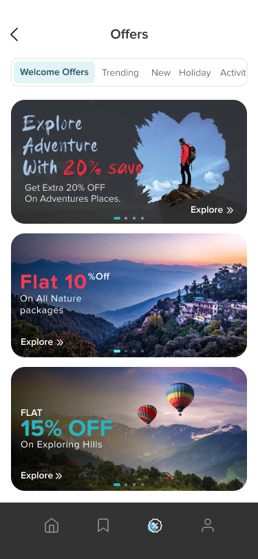 Travelio - Travel, Hotels, Flights Booking App UI Kit (Figma & Adobe Xd Template)