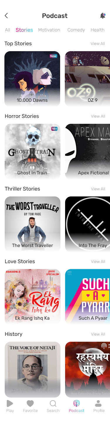 PlayIt - Modern Music and Podcast App UI Kit (Figma & Adobe Xd Template)