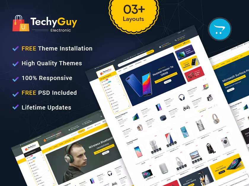 TechyGuy - Electronics and Computers Multipurpose OpenCart Responsive Theme TechyGuy - Electronics and Computers Multipurpose OpenCart Responsive Theme