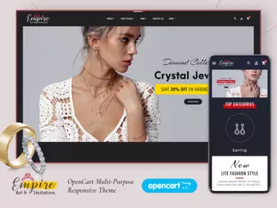 Empire - art & imitation - OpenCart Theme for Online Jewelry Store Empire - art & imitation - OpenCart Theme for Online Jewelry Store