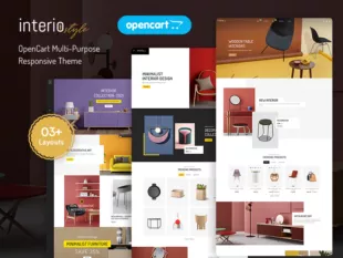 Interio - Furniture & Interior Multipurpose OpenCart Theme