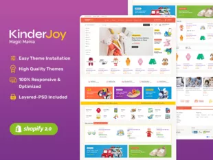Kinderjoy 2.0 - Kids Fashion & Mega Toys Store - Shopify Responsive Theme