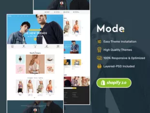 Mode - Daily Fashion LifeStyle & Apparel - Premium Shopify Responsive Theme
