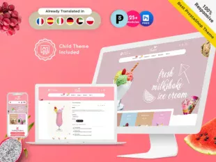 Summer Juices & Shakes - PrestaShop Responsive Theme