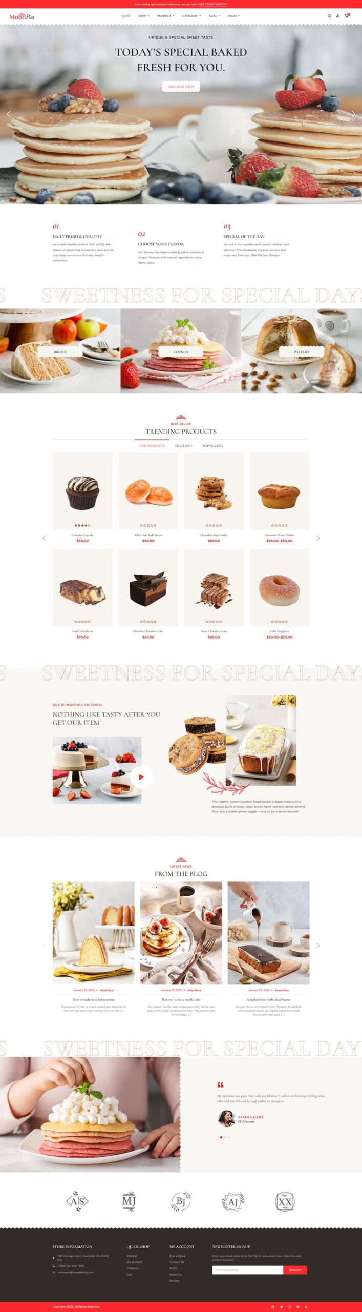 MoonPies- responsive& Sweet Shop - WooCommerce Responsive Theme