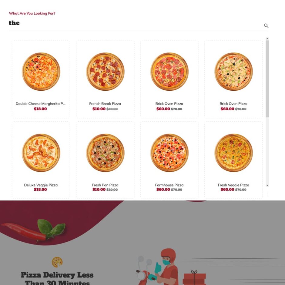 Pizzeria - Pizza, Fast Food, Restaurant & Cafes Shopify Theme