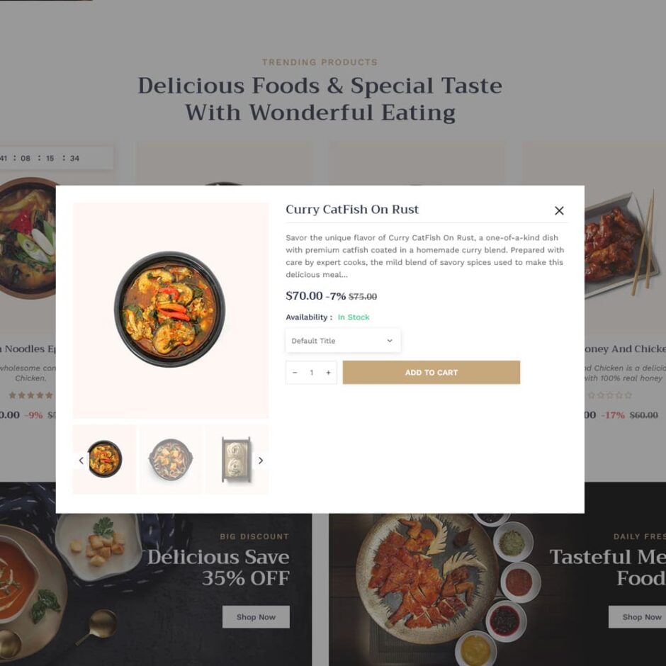 Grillyano - Best Shopify Theme for Restaurants, Fast Food, Dishes