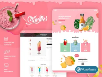 Summer - WooCommerce Theme For Juices, Shakes, Ice Cream & Smoothies Summer - WooCommerce Theme For Juices, Shakes, Ice Cream & Smoothies