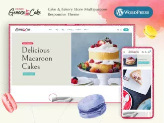 Genoise - WooCommerce Theme For Cake, Bakery, Pastry & Dessert Shop
