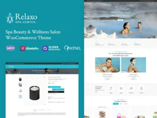 Responsywny motyw WooCommerce Relaxo Spa