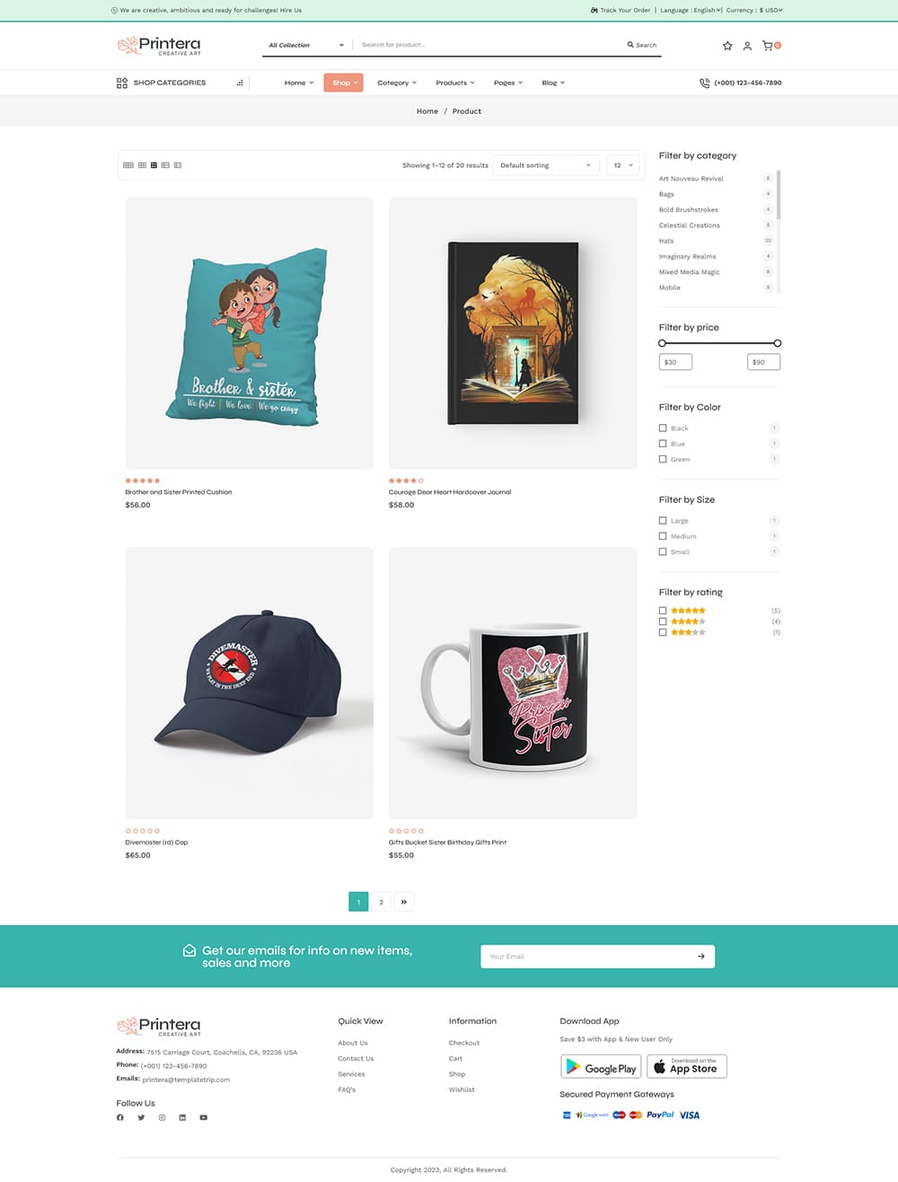 Printera - Print-on-Demand (POD) Fashion Apparel WooCommerce Theme - Image 6