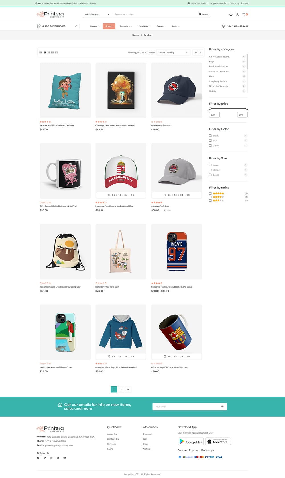 Printera - Print-on-Demand (POD) Fashion Apparel WooCommerce Theme - Image 5