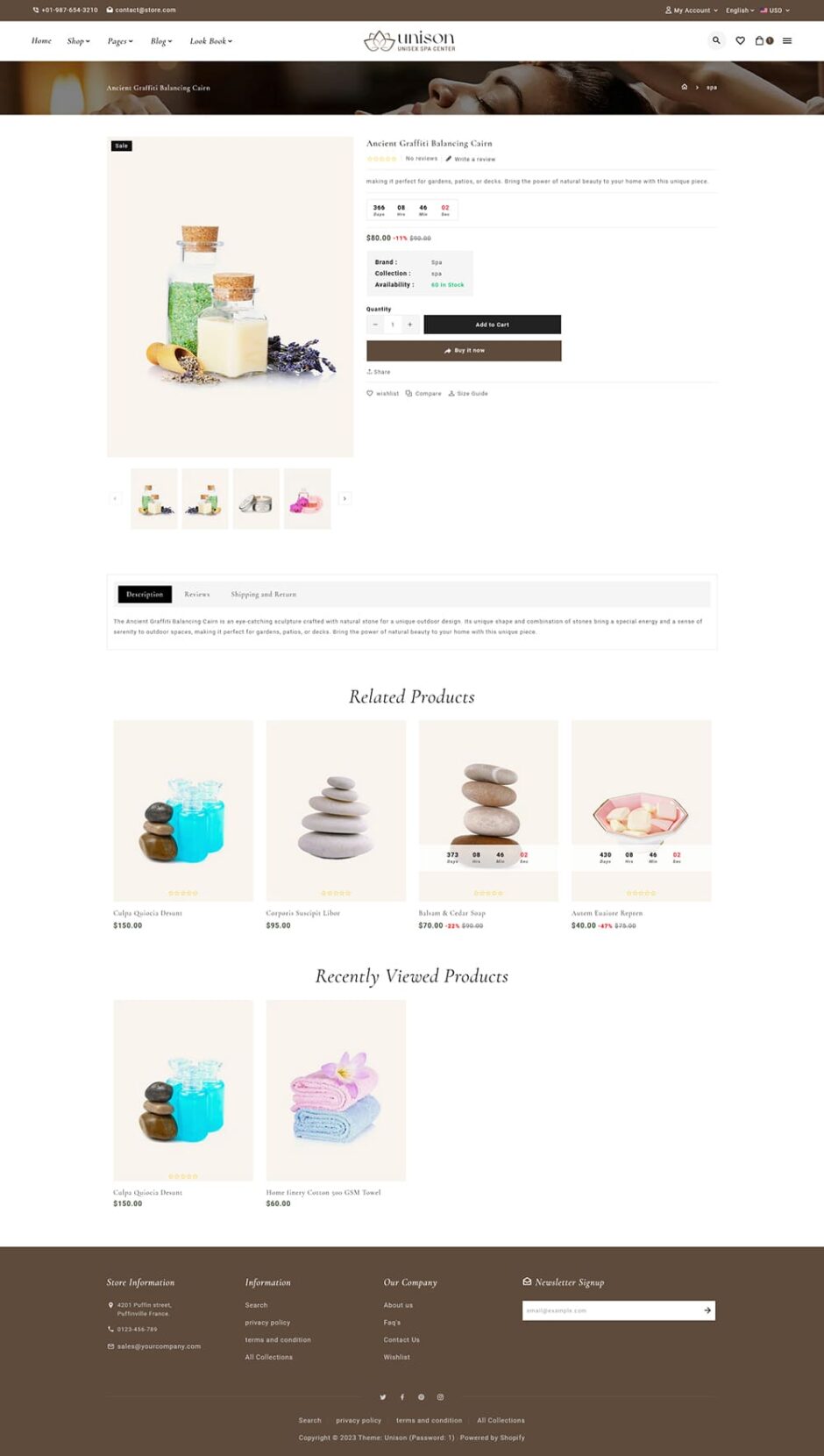 Unison - Shopify Responsive Theme for Spa, Beauty, Health & Wellness Stores