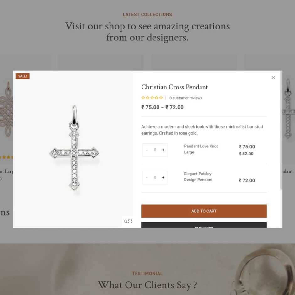 Gemstone - Elegance Jewelry Store - WooCommerce Responsive theme