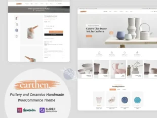 Earthen - WooCommerce Mağazaları için En İyi Ev Dekorasyonu Teması