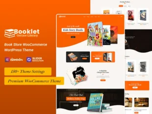 Livret - Thème réactif Best of WooCommerce pour la boutique de livres en ligne