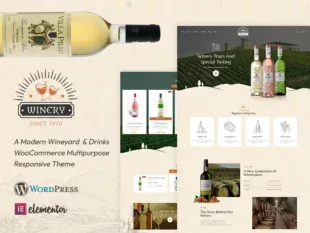 Winery - Wine & Drinks - WooCommerce Responsive Theme