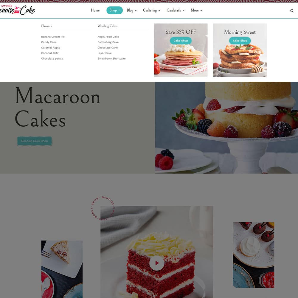 Genoise - Cake &Amp; Panadería - Shopify Responsivo Tema
