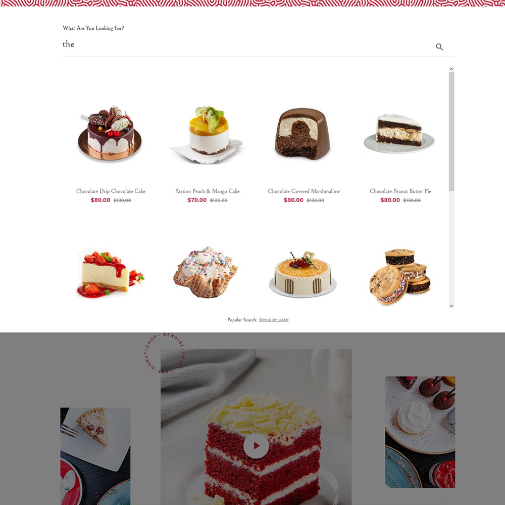Genoise - Cake &Amp; Panadería - Shopify Responsivo Tema
