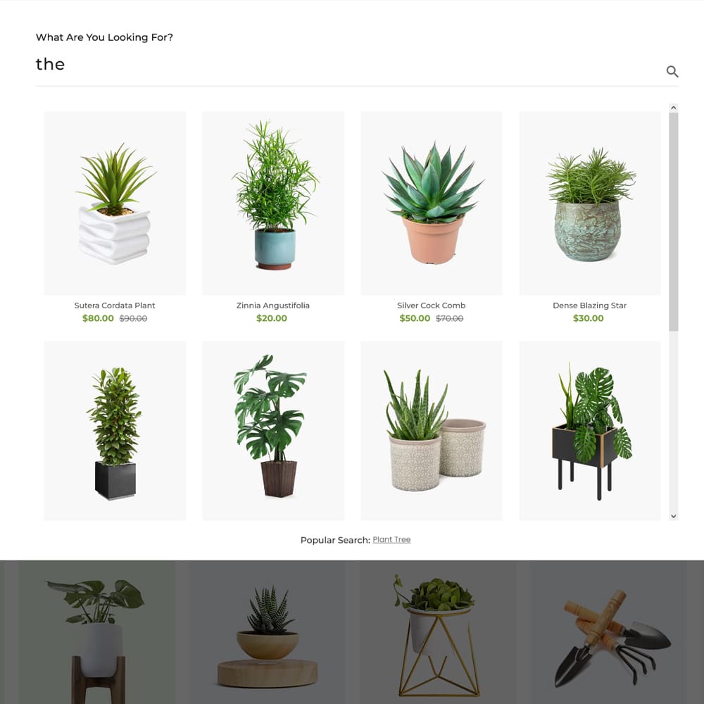 Plant Tree & Nursery - Tema adaptable de Shopify