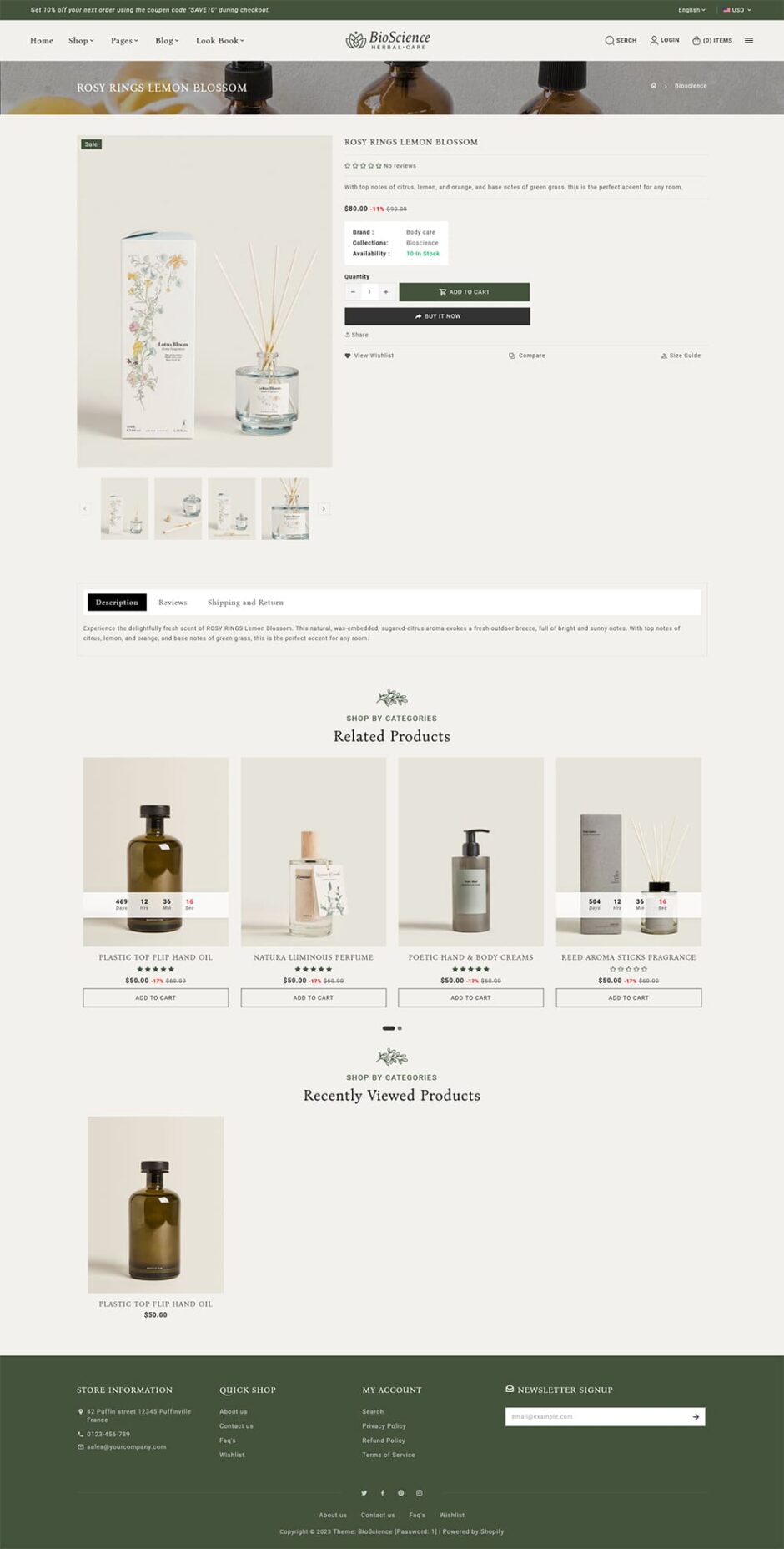 BioScience - Crafted Shopify Theme For Natural Beauty Care