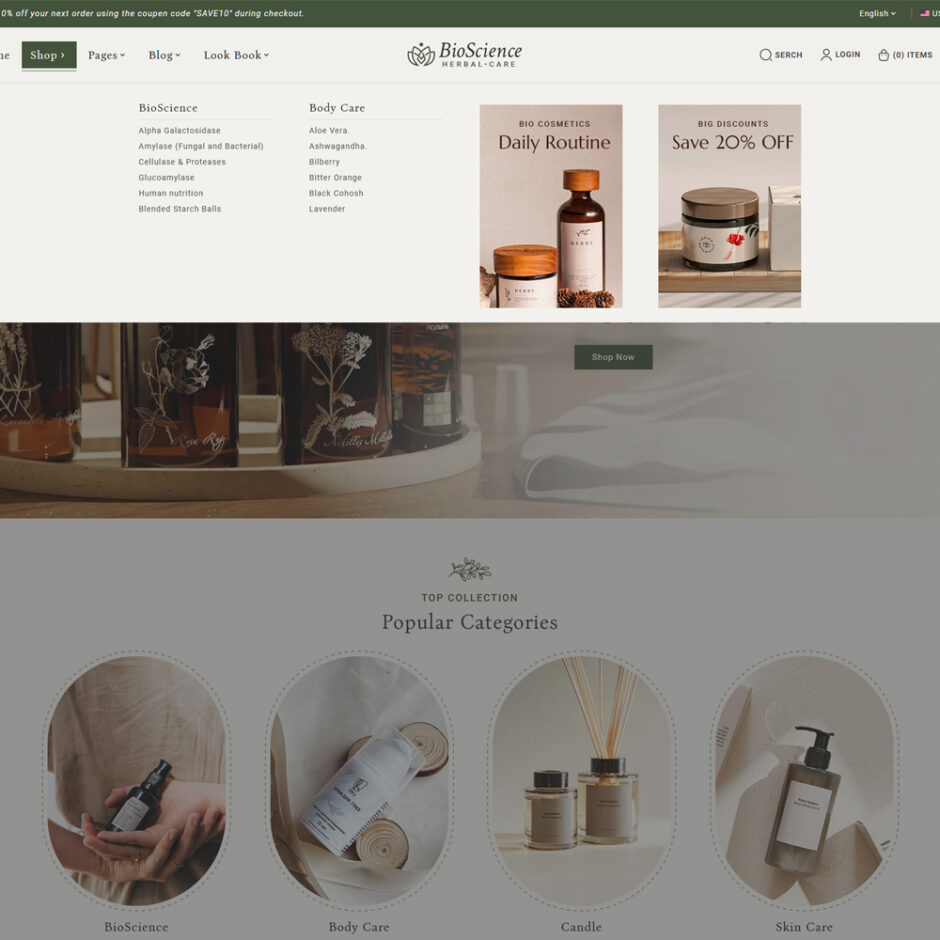 BioScience - Crafted Shopify Theme For Natural Beauty Care