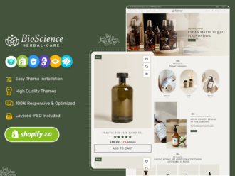 BioScience - Crafted Shopify Theme For Natural Beauty Care BioScience - Crafted Shopify Theme For Natural Beauty Care