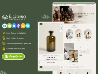 BioScience - Crafted Shopify Theme For Natural Beauty Care