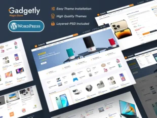 Gadgetly – WooCommerce Theme For Electronics & Gadgets Marketplaces