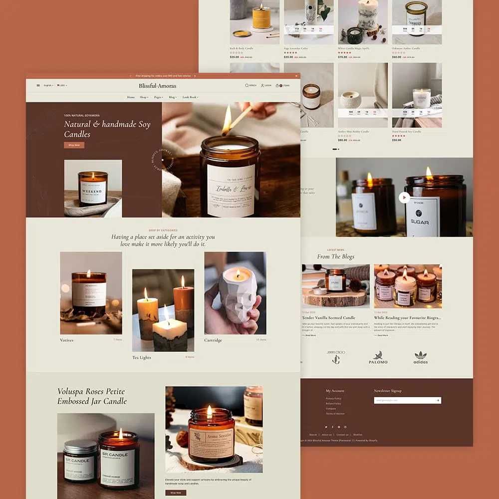Blissful Amoras - Crafted Shopify Multipurpose Responsive Theme
