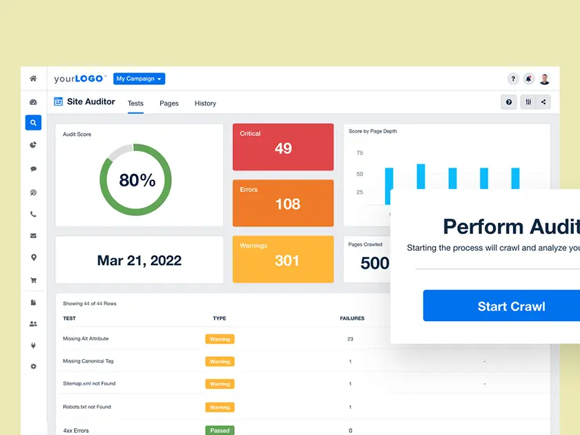 Optimización SEO en la página extendida