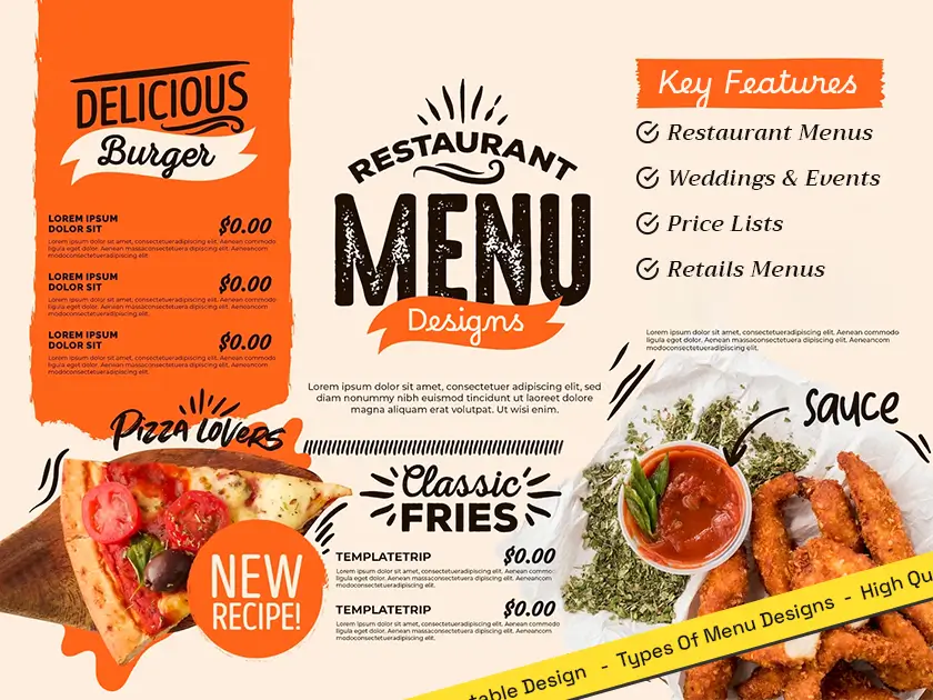 Menu Design