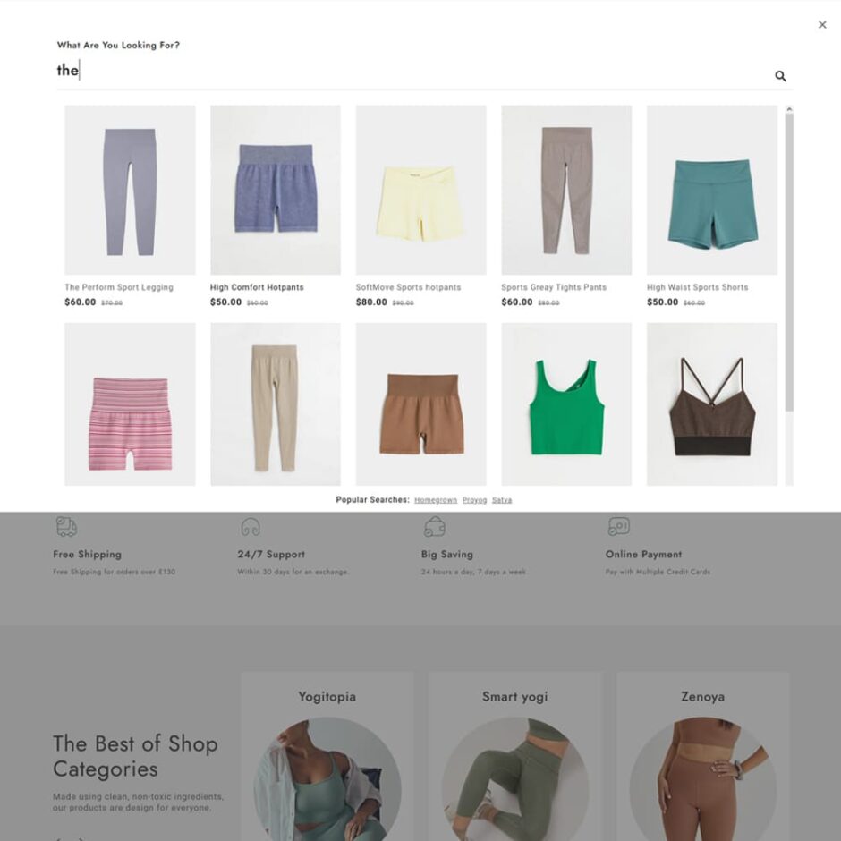 AuraEve - Yoga Wear, Fitness & Sports - Minimal Shopify Theme