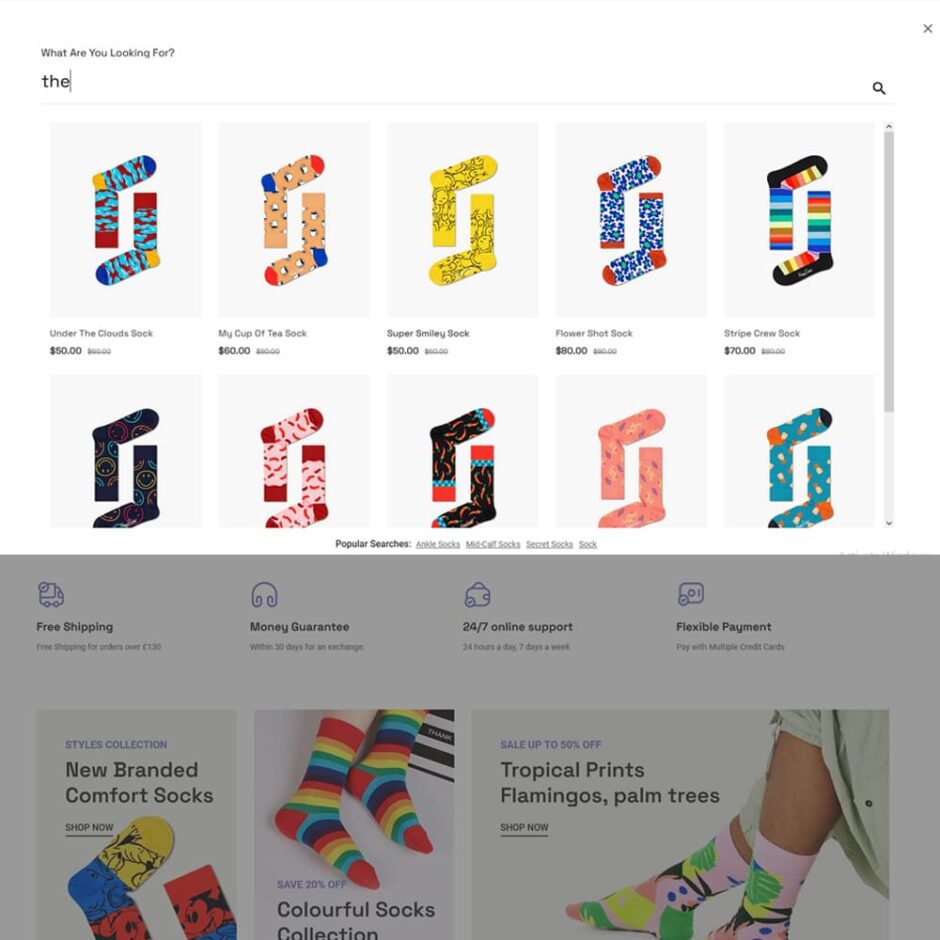 SoftSteps - Minimal Shopify theme for Printed Socks & POD Fashion Accessories