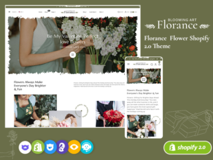 Florance - Crafted Shopify Theme For Flowering, Blooming & Crafts Stores