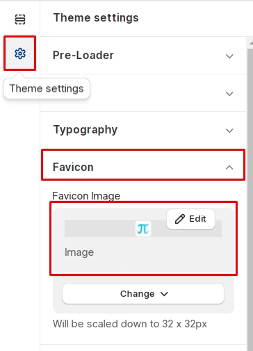 Shopify - How to add Favicon on your store? - TemplateTrip